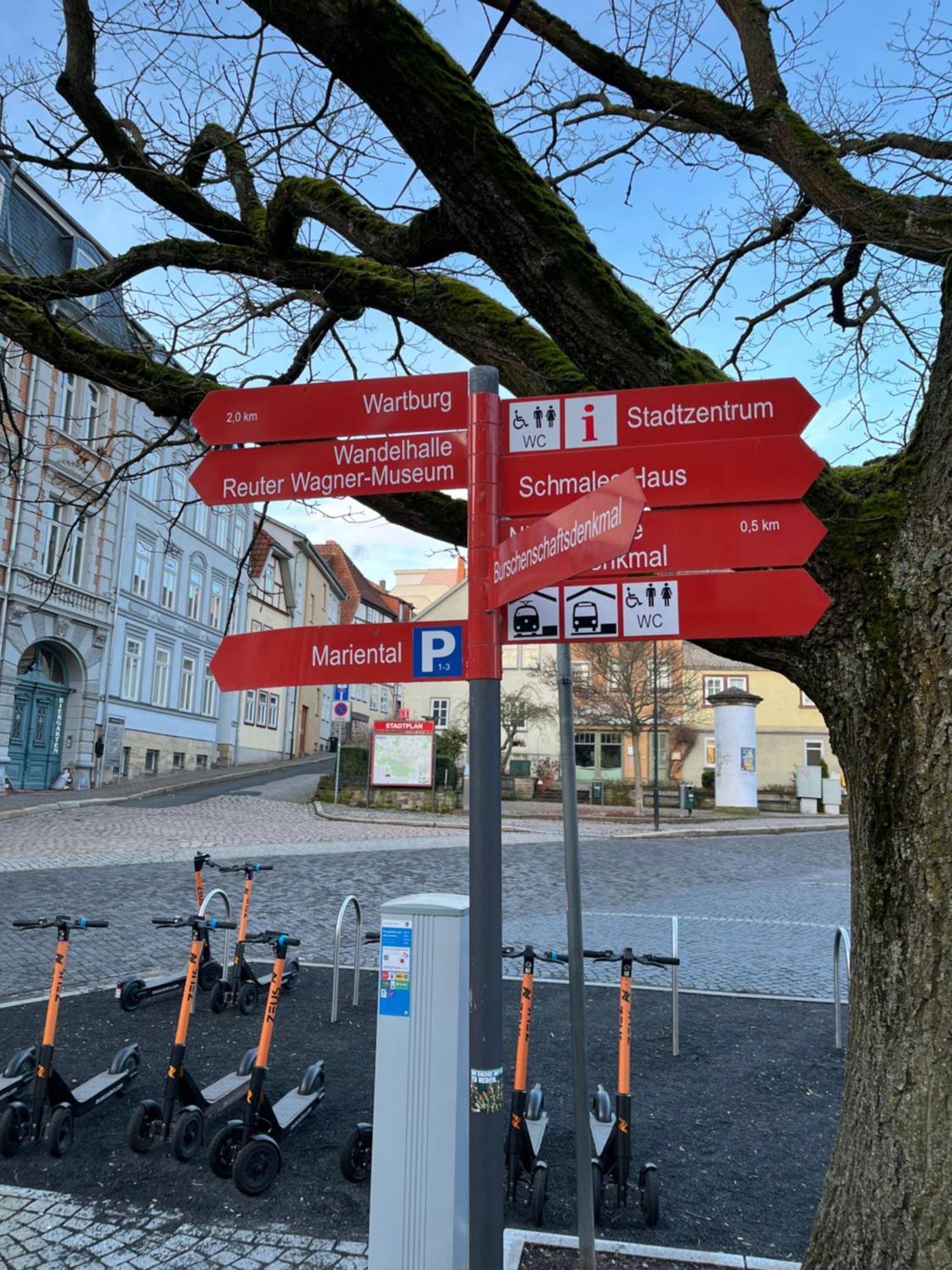 Ferienwohnung Mitte Sued Am Frauenplan Eisenach Zewnętrze zdjęcie